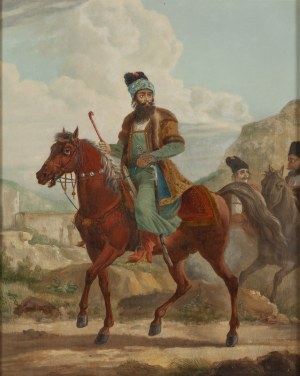 Aleksander Orłowski, przypisywany (1777 Warszawa - 1832 Petersburg), Dostojnik perski