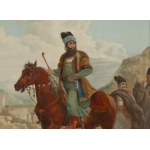 Aleksander Orlovsky, připsáno (1777 Varšava - 1832 Petrohrad), perský hodnostář