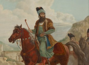 Aleksander Orłowski, przypisywany (1777 Warszawa - 1832 Petersburg), Dostojnik perski