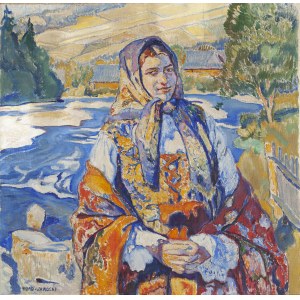 Władysław Jarocki (1879 Podhajczyki - 1965 Kraków), Highlander from Poronin