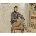Jacek Malczewski (1854 Radom - 1929 Krakow), Portrait of an officer in Austrian uniform, 1914