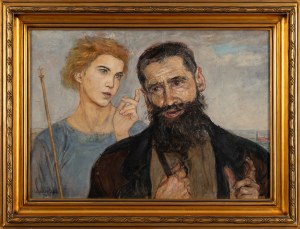 Wlastimil HOFMAN (1881 - 1970), Dysputa, 1921