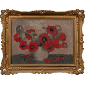 Alfons KARPIŃSKI (1875 - 1961), Garden Poppies