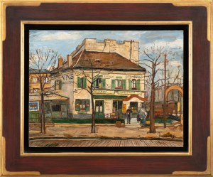 Natan GRUNSWEIGH (1880 - 1956), Bistro w Saint-Mandé
