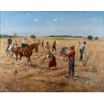 Karol WIERUSZ-KOWALSKI (1869 - 1953), Żniwa, 1924