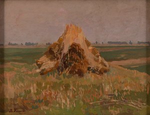 Iwan TRUSZ (1869 - 1941), Kopa siana