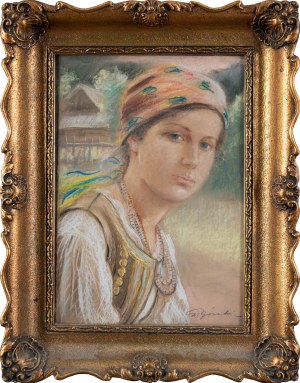 Stanisław GÓRSKI (1887 - 1955), Portret góralki