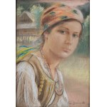 Stanislaw GÓRSKI (1887 - 1955), Portrait of a Highlander Woman