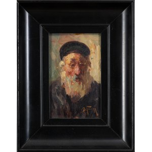 Adolf BEHRMANN (1876 - 1942), Portret rabina