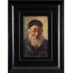 Adolf BEHRMANN (1876 - 1942), Portret rabina