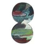 Jan BERDYSZAK (1934 - 2014), From the series: double circles - multicolor, 1962