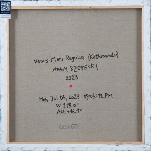 Adam RZEPECKI (ur. 1950), Venus Mars Regulus (Kathmandu), 2023
