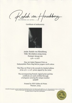 Radek von HIRSCHBERG (ur. 1978), Revelation, 2025