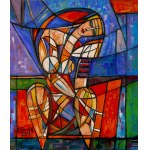 Eugene Gerlach, Nude with mirror, 2019