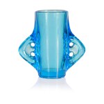 designed by Eryka TRZEWIK-DROST (b. 1931), "Nygus" vase, Ząbkowice Economic Glassworks.