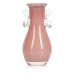 design Jerzy SŁUCZAN-ORKUSZ (1924 - 2002), Vase so-called "Angel" Tarnowiec Glassworks.