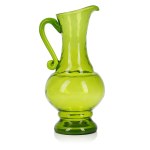 proj. Ludwik FIEDOROWICZ (b. 1948), Decorative jug, "Staszic" Artistic Glassworks.