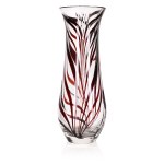 designed by Regina WŁODARCZYK-PUCHAŁA (1931-2019), Crystal vase, Crystal Glassworks "Julia".