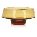 proj. Zbigniew HORBOWY (1935-2019), Decorative bowl, Artistic Glassworks "Barbara".