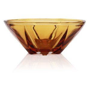 designer Bogdan KUPCZYK (b. 1934), Sunny bowl, Ząbkowice Economic Glassworks.