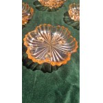 Set of 6 saucers for tea bags