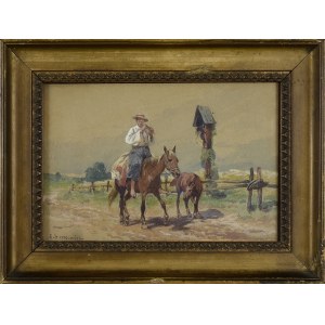 Adam SETKOWICZ (1876-1945), At the Crossroads Chapel