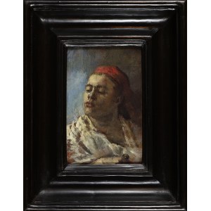 Artist UNKNOWN, PORTRET OF YOUNG BEDUIN