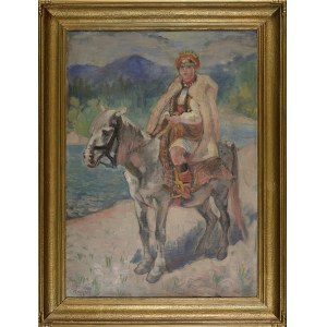Friedrich PAUTSCH (1877-1950), HUCK ON THE HORSE