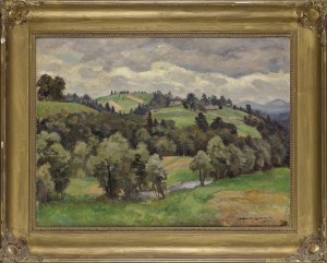 Stefan FILIPKIEWICZ (1879-1944), WIDOK NA HRUBE