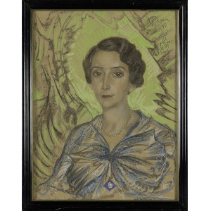 Stanislaw Ignacy WITKIEWICZ (WITKACY) (1885-1939), PORTRAIT OF A WOMAN, December 1934