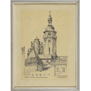Irena NOWAKOWSKA-ACEDAŃSKA (1906-1983), Lviv, BERNARDIAN TOWER