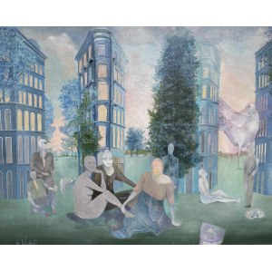 Stanisław Maria WEDECKI (1951-2008), PIKNIC A NEW YORK