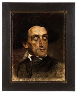 Maurycy Gottlieb (1856 Drohobycz - 1879 Kraków), Portret aktora - studium, 1878 r.