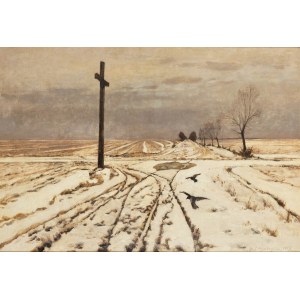 Michal Gorstkin-Wywiórski (1861 Varsavia - 1926 Berlino), Croce stradale, 1907.