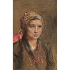 Teodor Axentowicz (1859 Brasov/Romania - 1938 Krakow), Zamyślona
