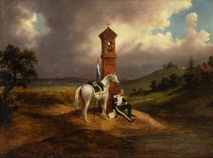 Adam Wiktor Malinowski (1823 Lublin - 1892 Warszawa), Ułan Księstwa Warszawskiego