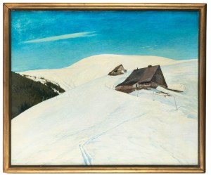 Iwan Friedrich (1889-1967), Widok na Śnieżkę