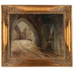 Jan Rubczak (1884 Stanislawow - 1942 Auschwitz), Vue de la porte Florian à Cracovie