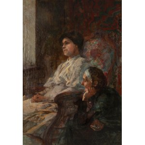 Zygmunt Papieski (1852 Cracovie -1927), Mère et fille