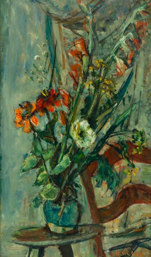 Zygmunt Menkes (1896 Lwów - 1986 Riverdale), Kwiaty w wazonie