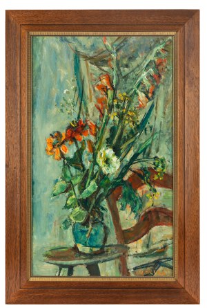 Zygmunt Menkes (1896 Lwów - 1986 Riverdale), Kwiaty w wazonie