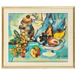Ludwik Klimek (1912 Skoczów - 1992 Nice), Nature morte aux fruits