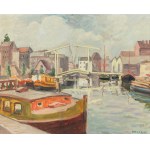 Jerzy (Georges) Merkel (1884-1976), Most zwodzony w Amsterdamie