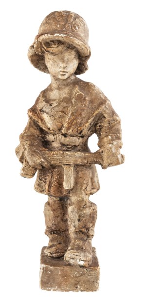 Jerzy Jarnuszkiewicz (1919 Kalisz - 2005 Warszawa), Mały Powstaniec, 1946 r.