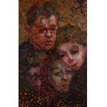 Henryk Gotlib (1890 Kraków - 1966 South Godstone), Scena we wnętrzu