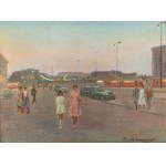 Błażej Iwanowski (1889 Jabłonna-1966 Warszawa), Lato w Warszawie, 1961 r.