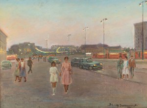 Błażej Iwanowski (1889 Jabłonna-1966 Warszawa), Lato w Warszawie, 1961 r.