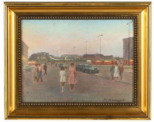 Błażej Iwanowski (1889 Jabłonna-1966 Warszawa), Lato w Warszawie, 1961 r.