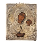 Icon - Our Lady of Kazan, Russia, second half of the 19th century.