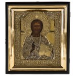 Icon - Christ Pantocrator, Russia, early 20th century.